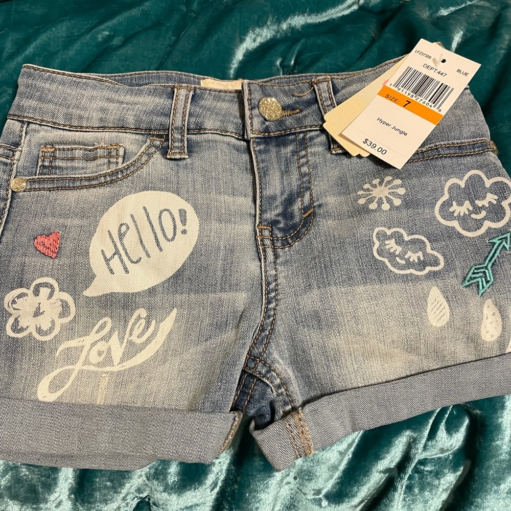 NWT Girl’s Gianni Bini Denim Short
